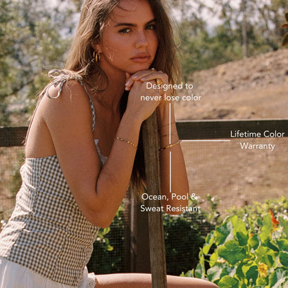 Gewellter Armreif